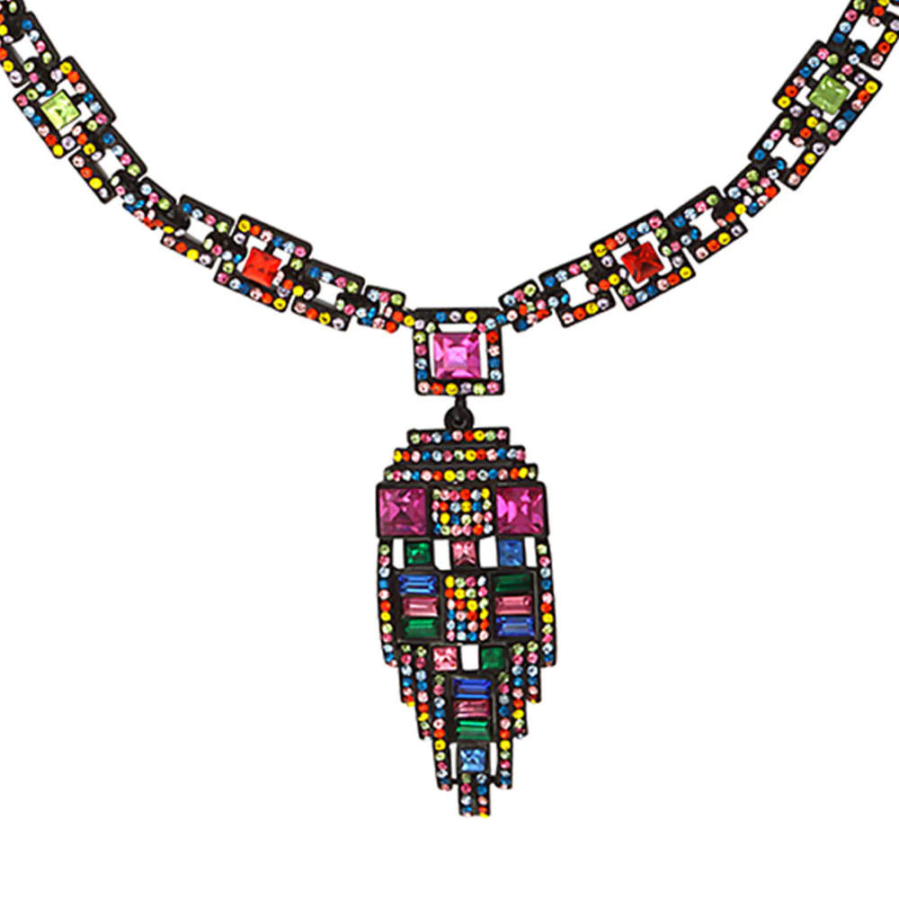Art Deco Pendant Necklace - Image 6