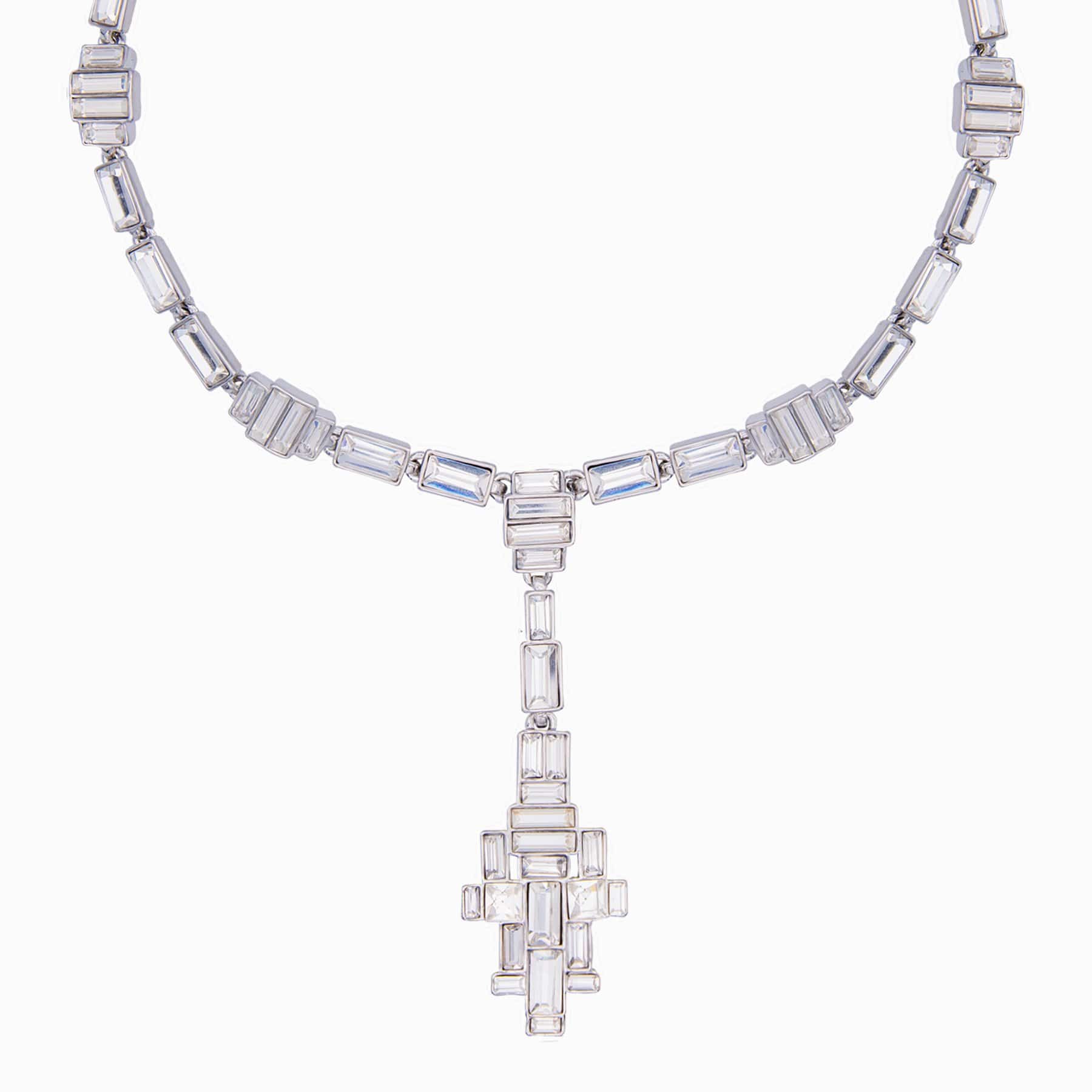 Baguette Crystal Art Deco Necklace - Image 3