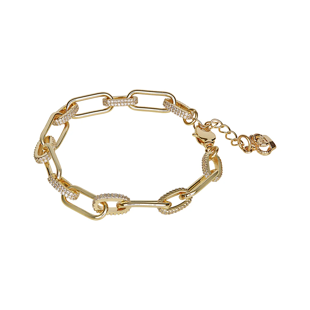 Crystal Chain Link Bracelet - Image 3