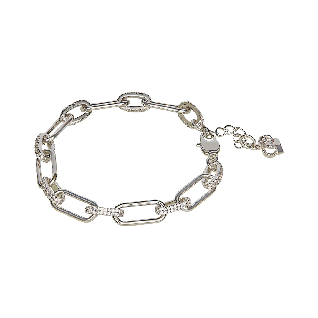 Crystal Chain Link Bracelet - Image 4