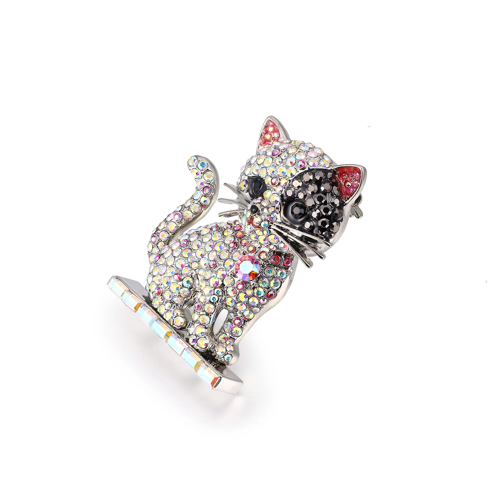 Crystal Kitten Brooch - Image 5