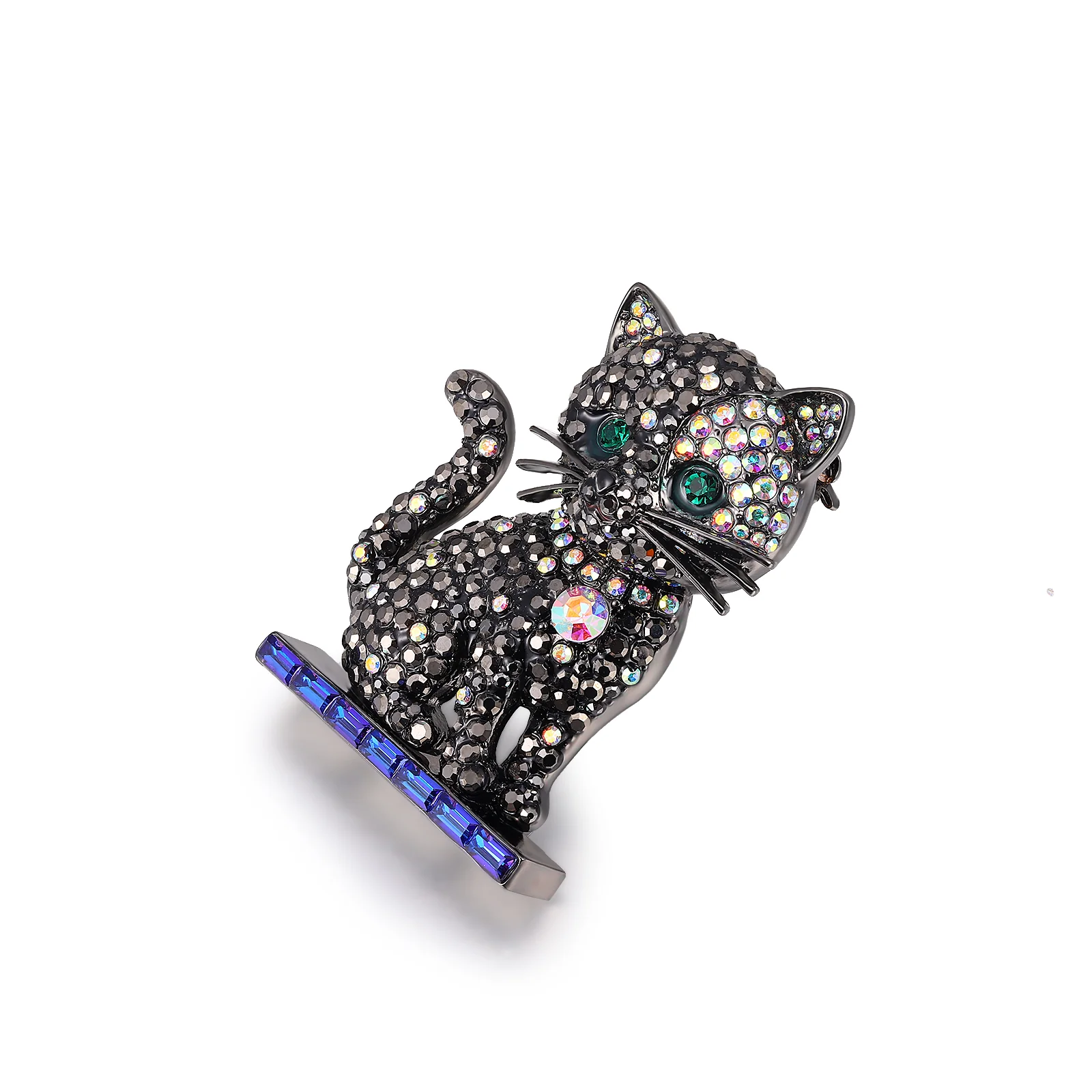 Crystal Kitten Brooch - Image 6