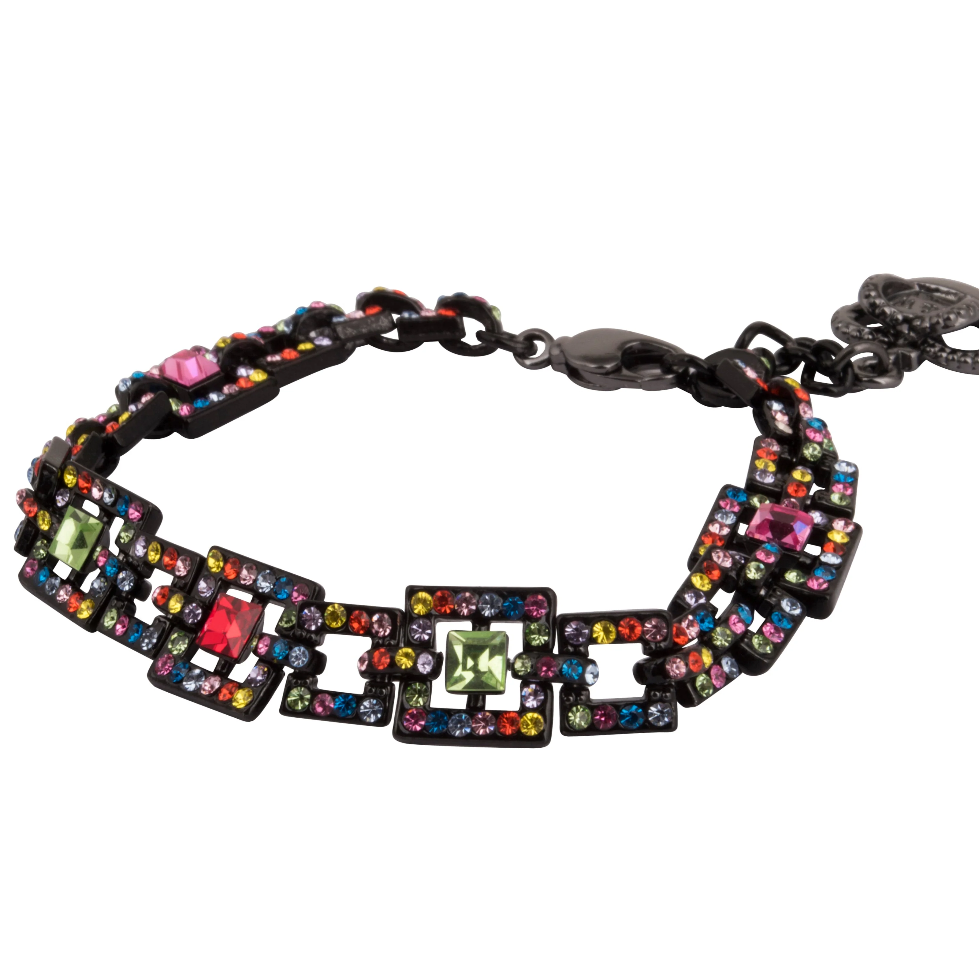 Crystal Geometric Square Bracelet - Image 3