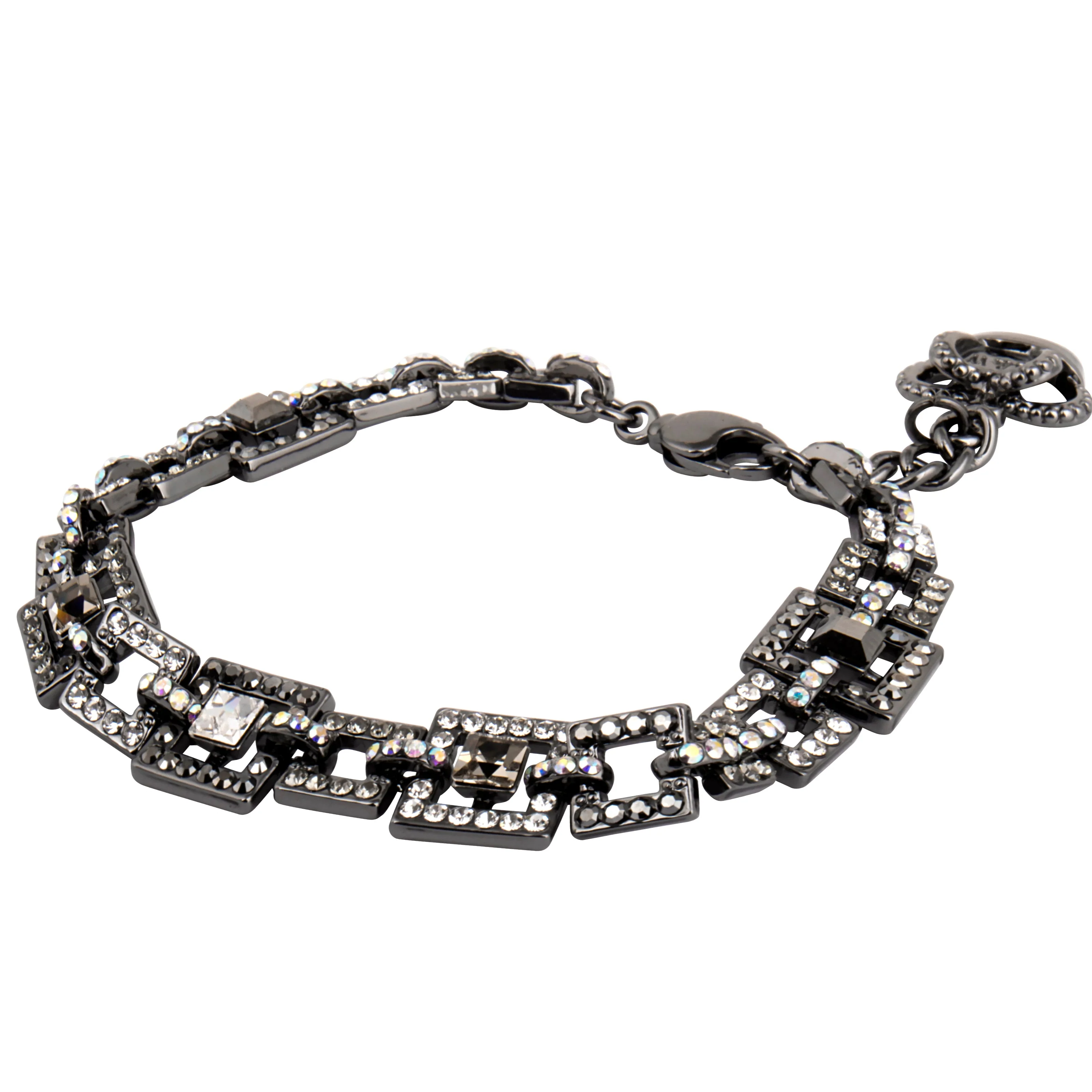 Crystal Geometric Square Bracelet - Image 4