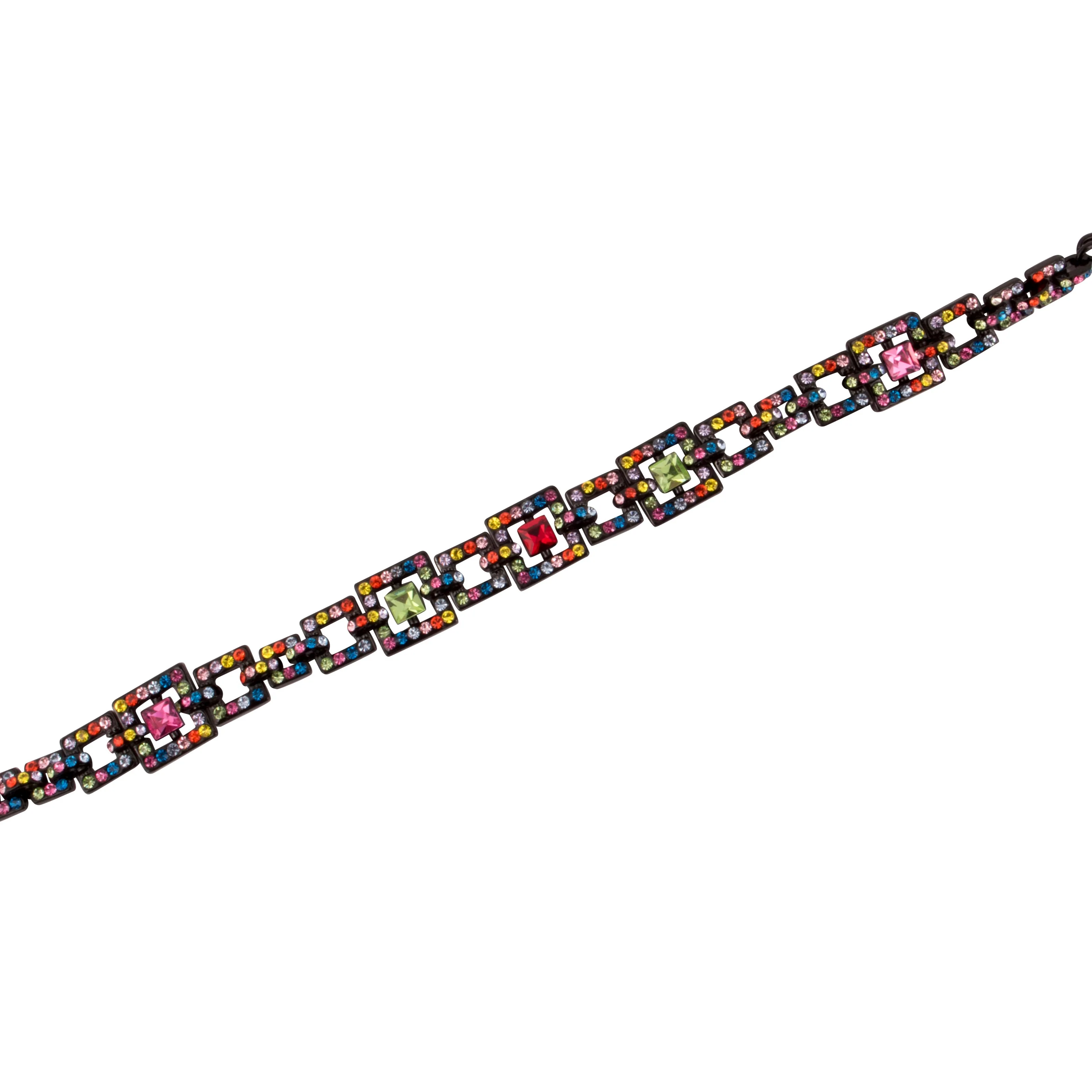 Crystal Geometric Square Bracelet - Image 6