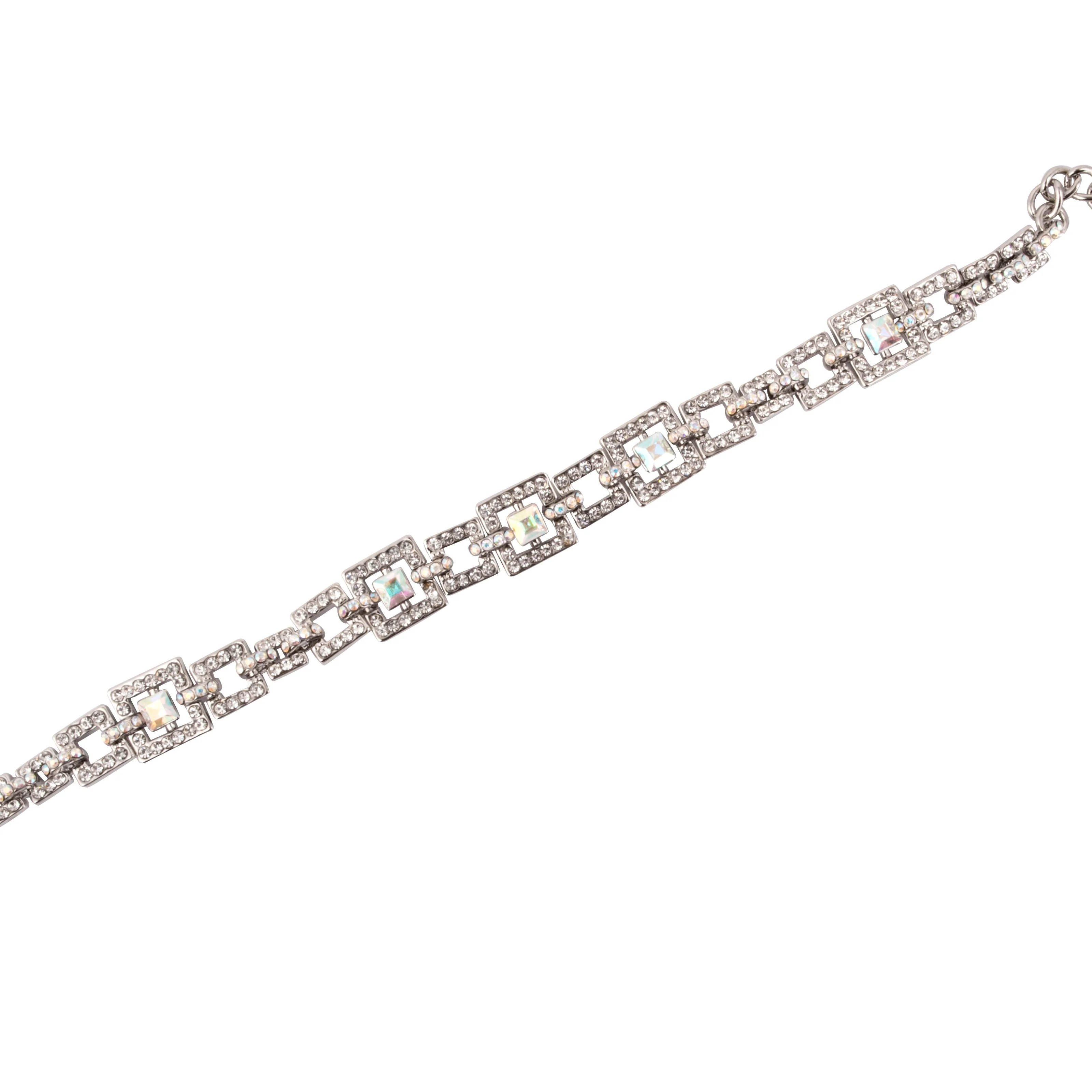 Crystal Geometric Square Bracelet - Image 8