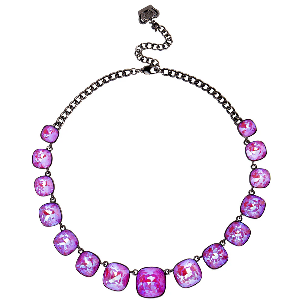 Graduated Crystals Necklace - Image 5