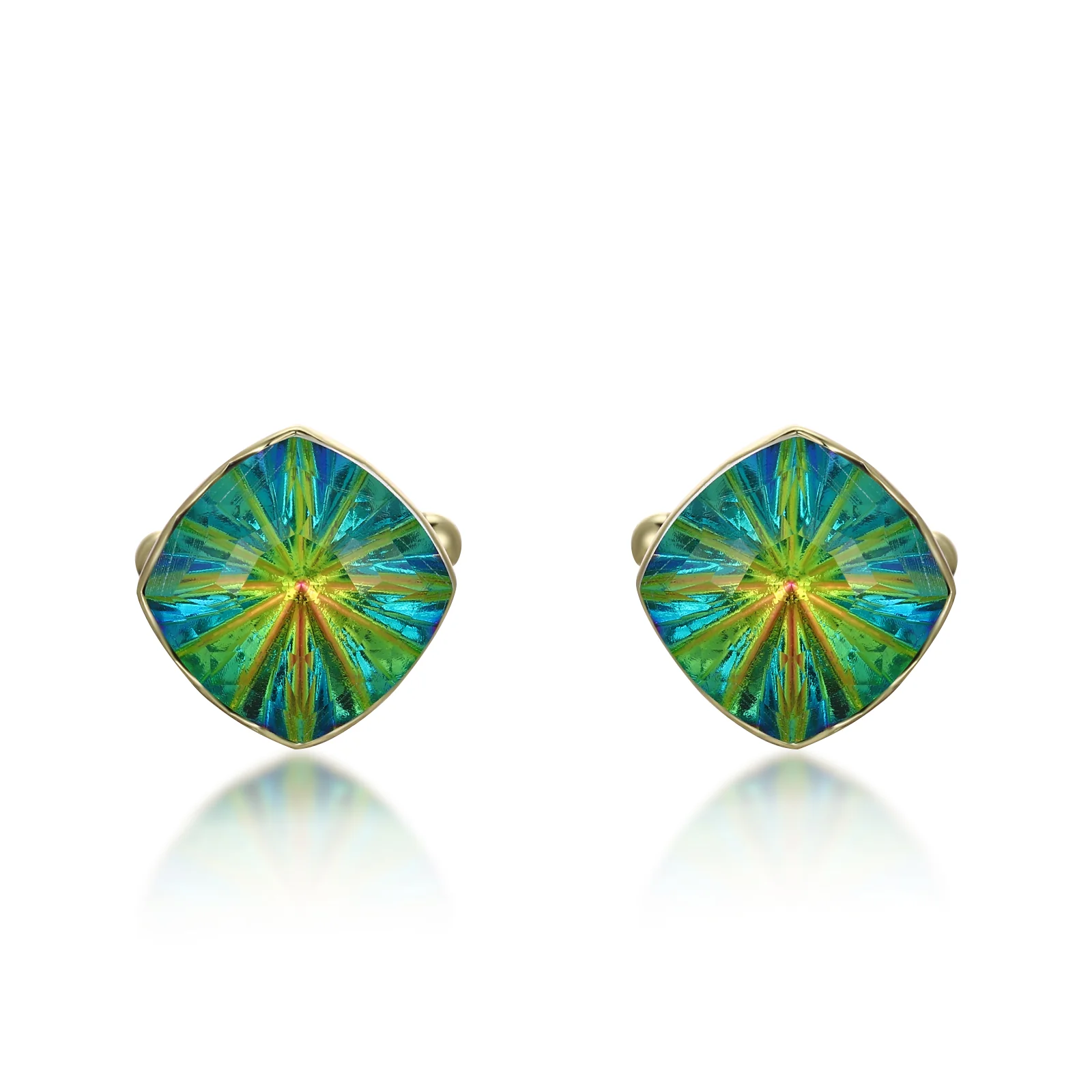 Iridescent Crystal Cufflinks - Image 7
