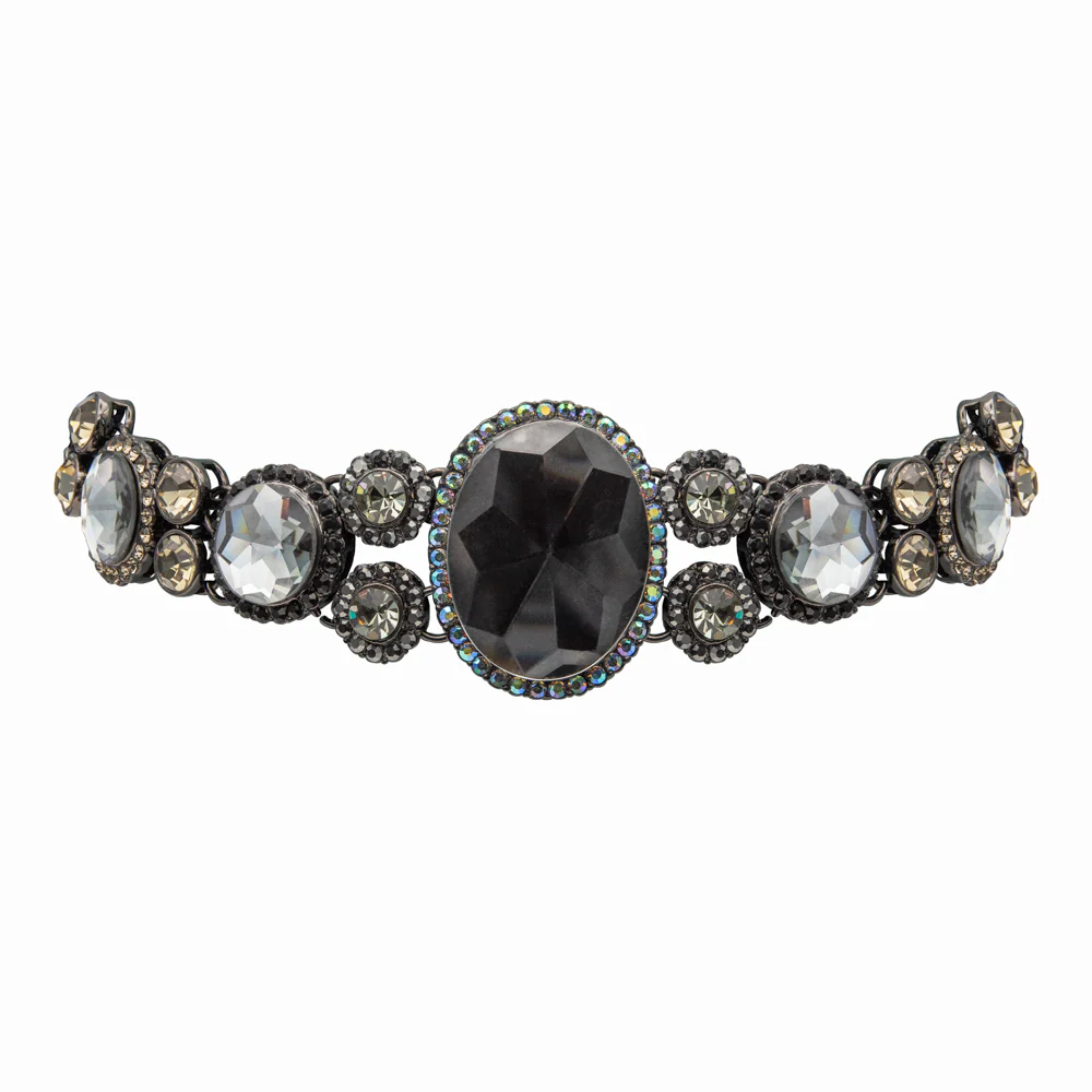 Large Mirror Crystal Choker - Image 3