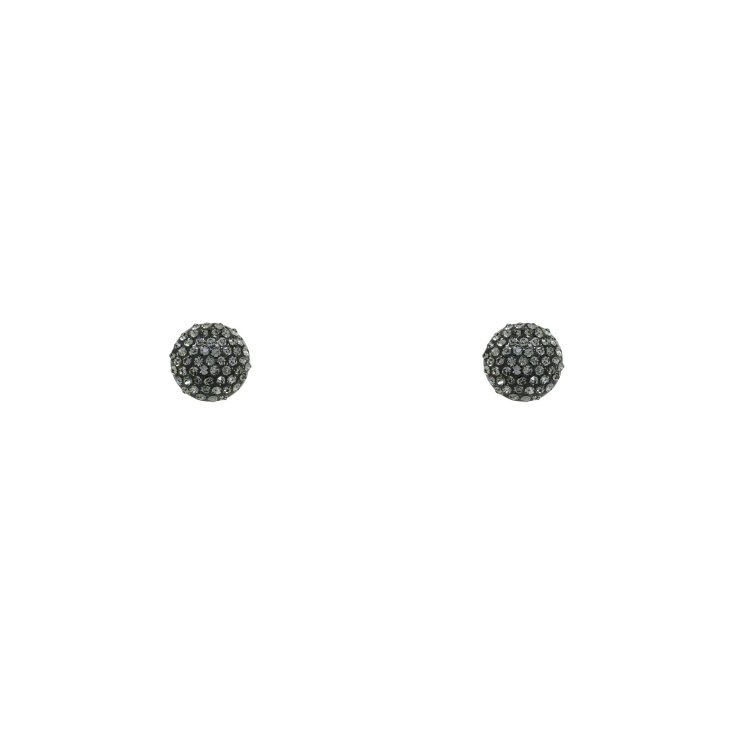 Large Crystal Stud Earrings - Image 11