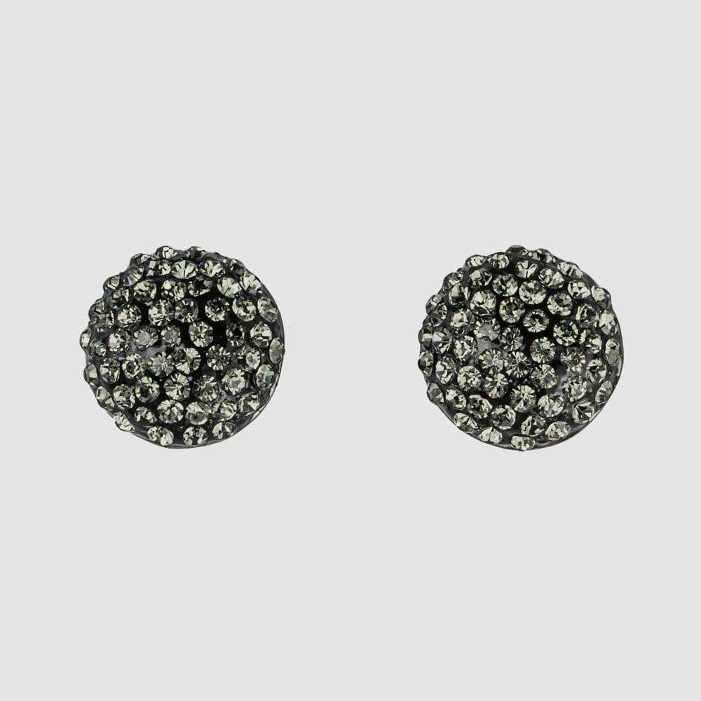 Large Crystal Stud Earrings - Image 9