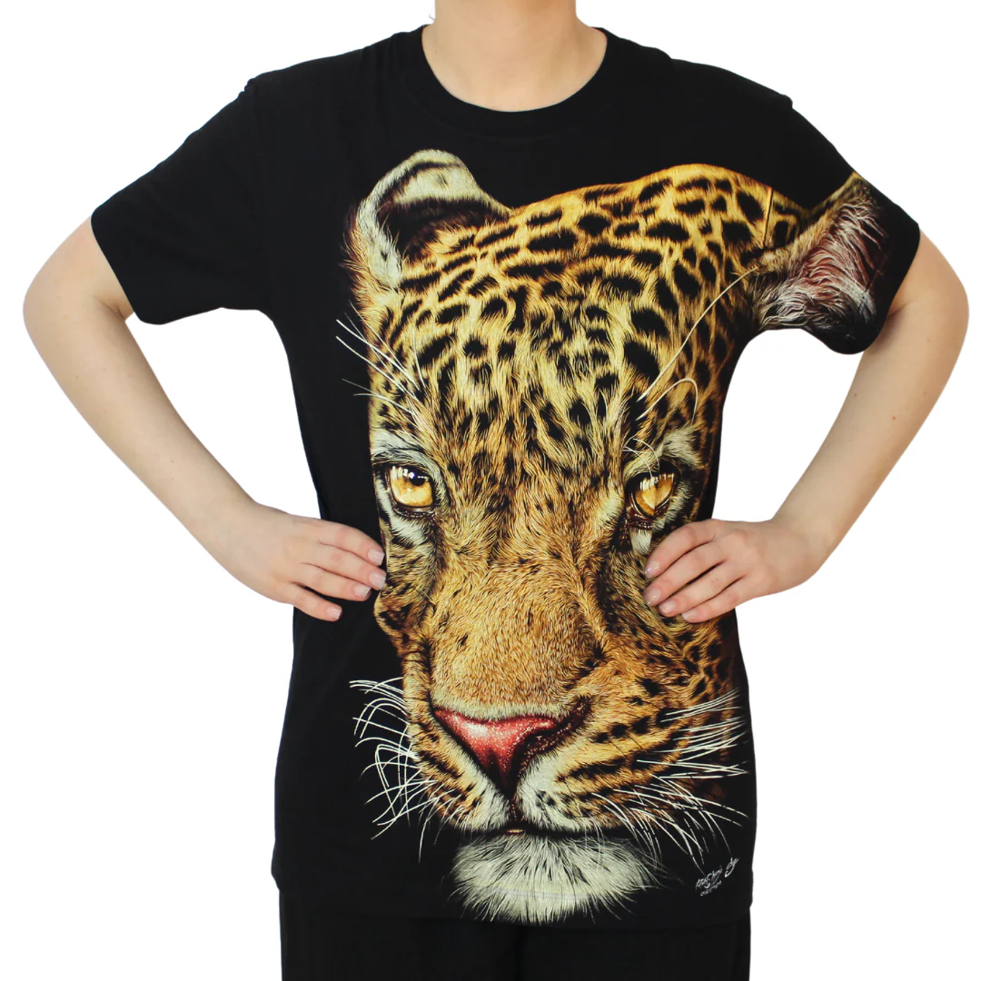 Wild Leopard T-Shirt - Image 3