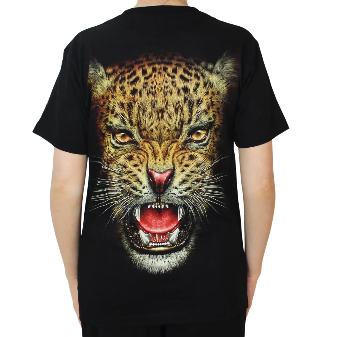 Wild Leopard T-Shirt - Image 4
