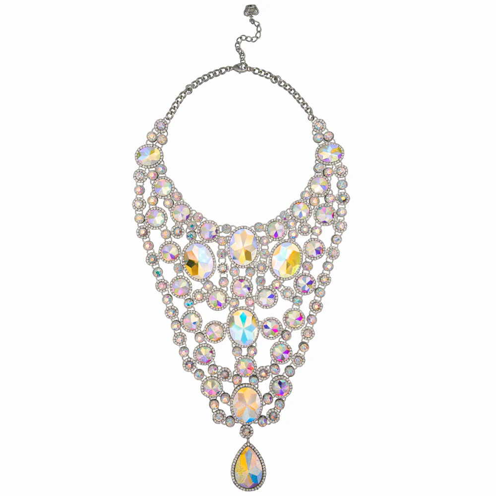 Mirror Elaborate Teardrop Necklace - Image 4