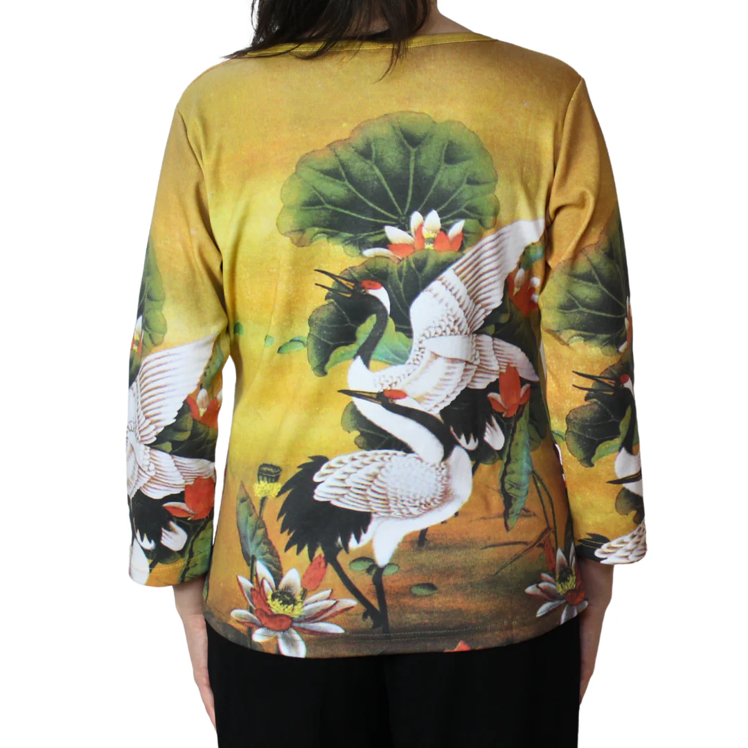Oriental Cranes Top - Image 4