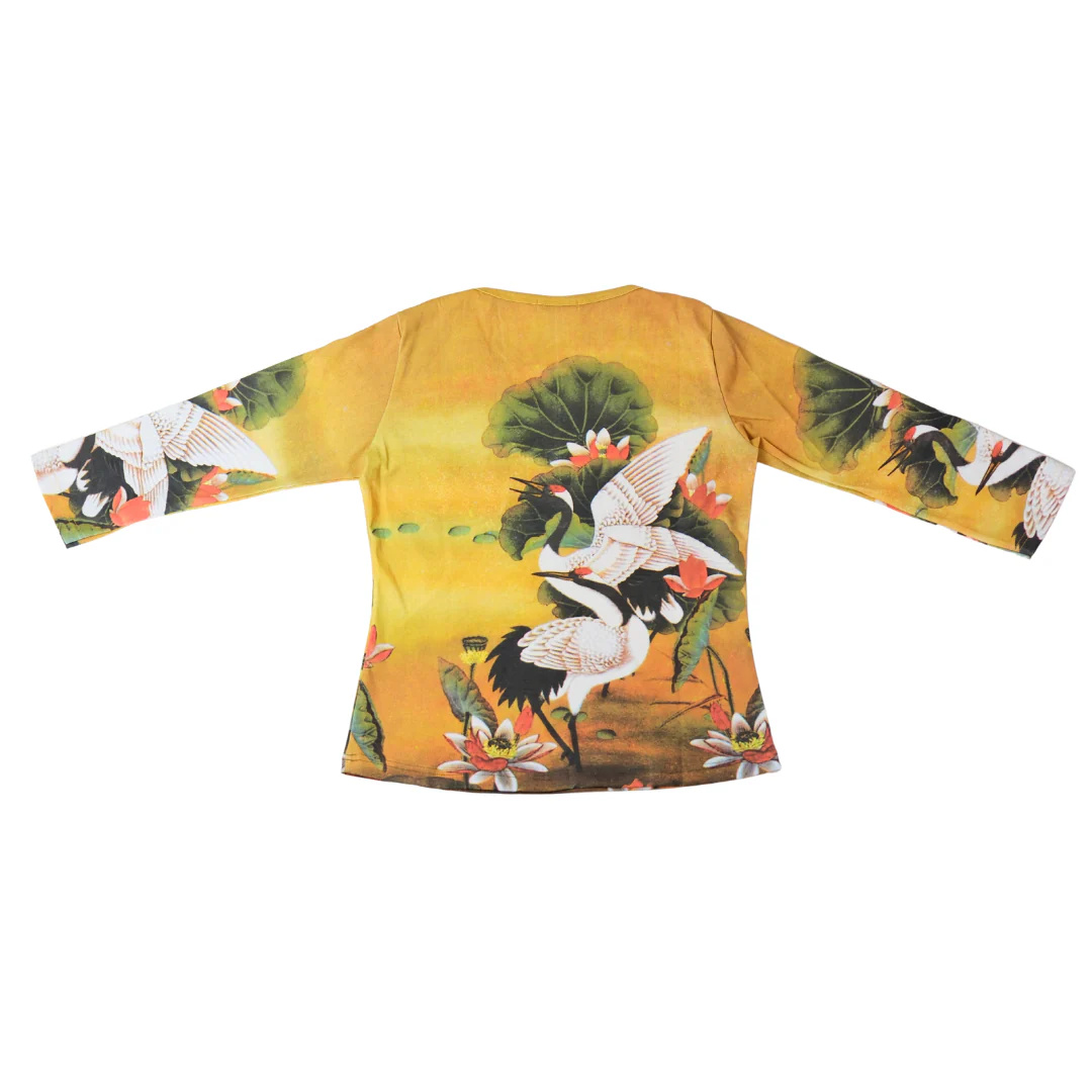 Oriental Cranes Top - Image 5