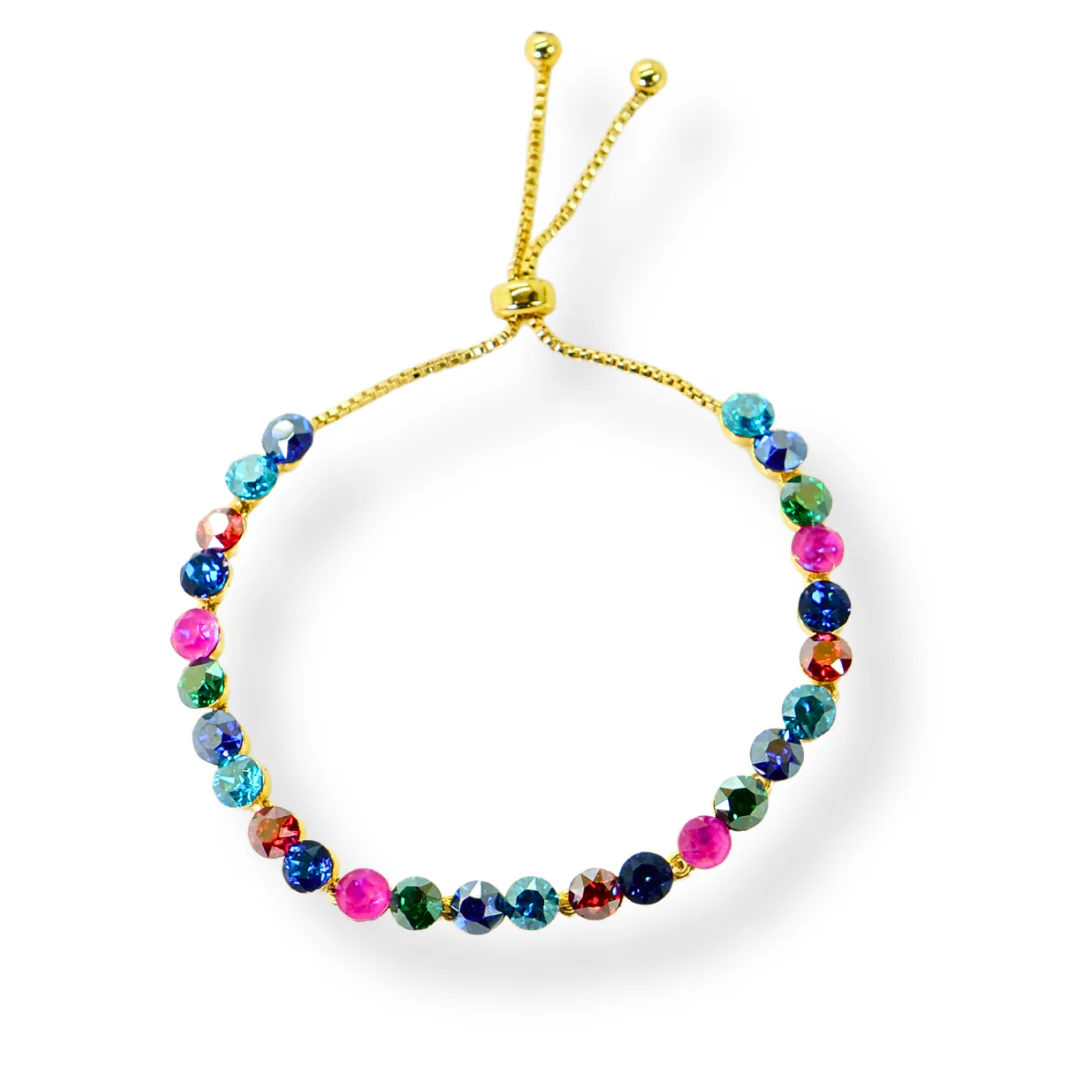 Adjustable Crystal Bracelet - Image 3