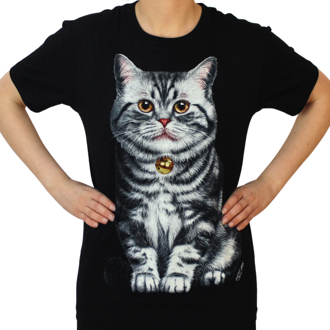 Tabby Cat T-Shirt - Image 3