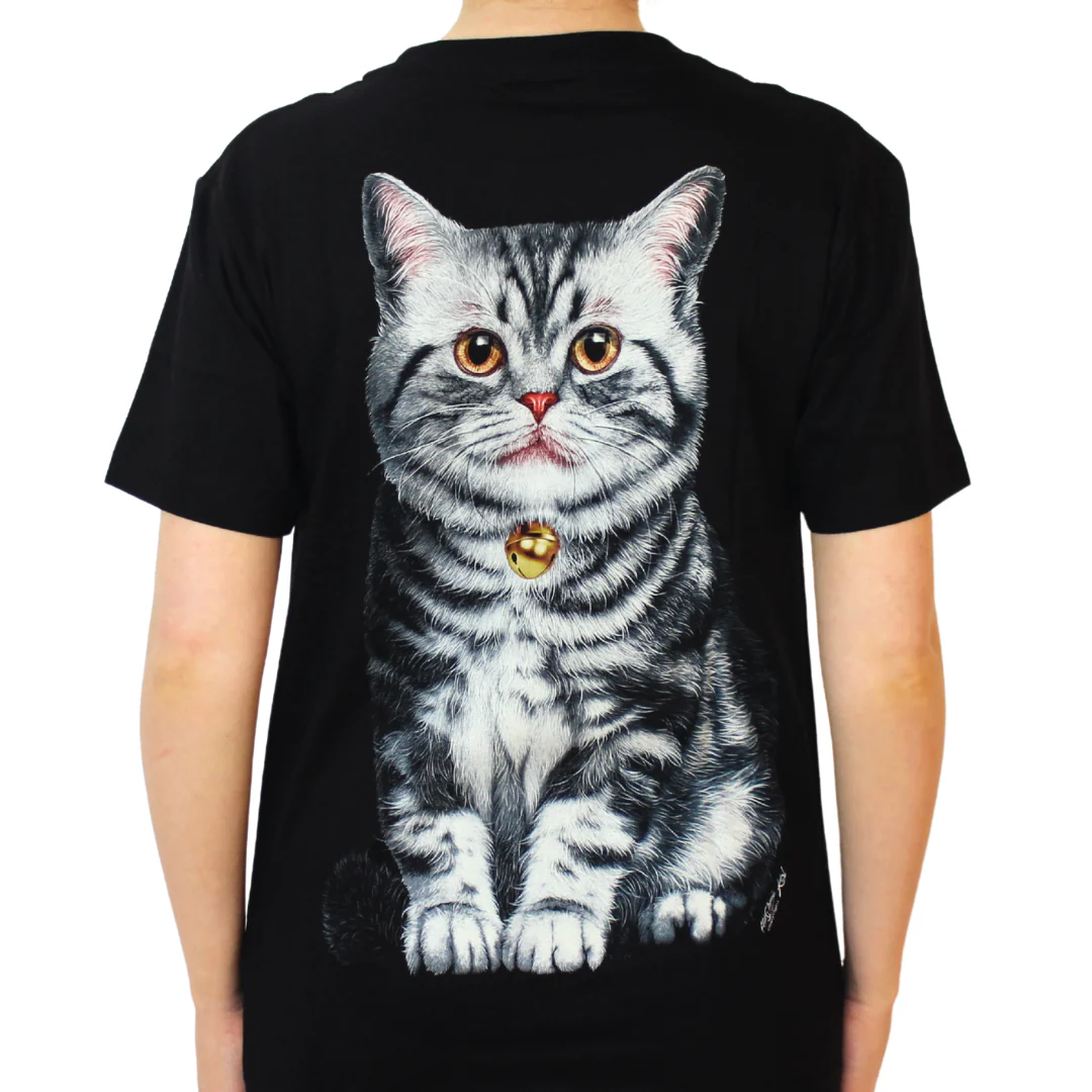 Tabby Cat T-Shirt - Image 4