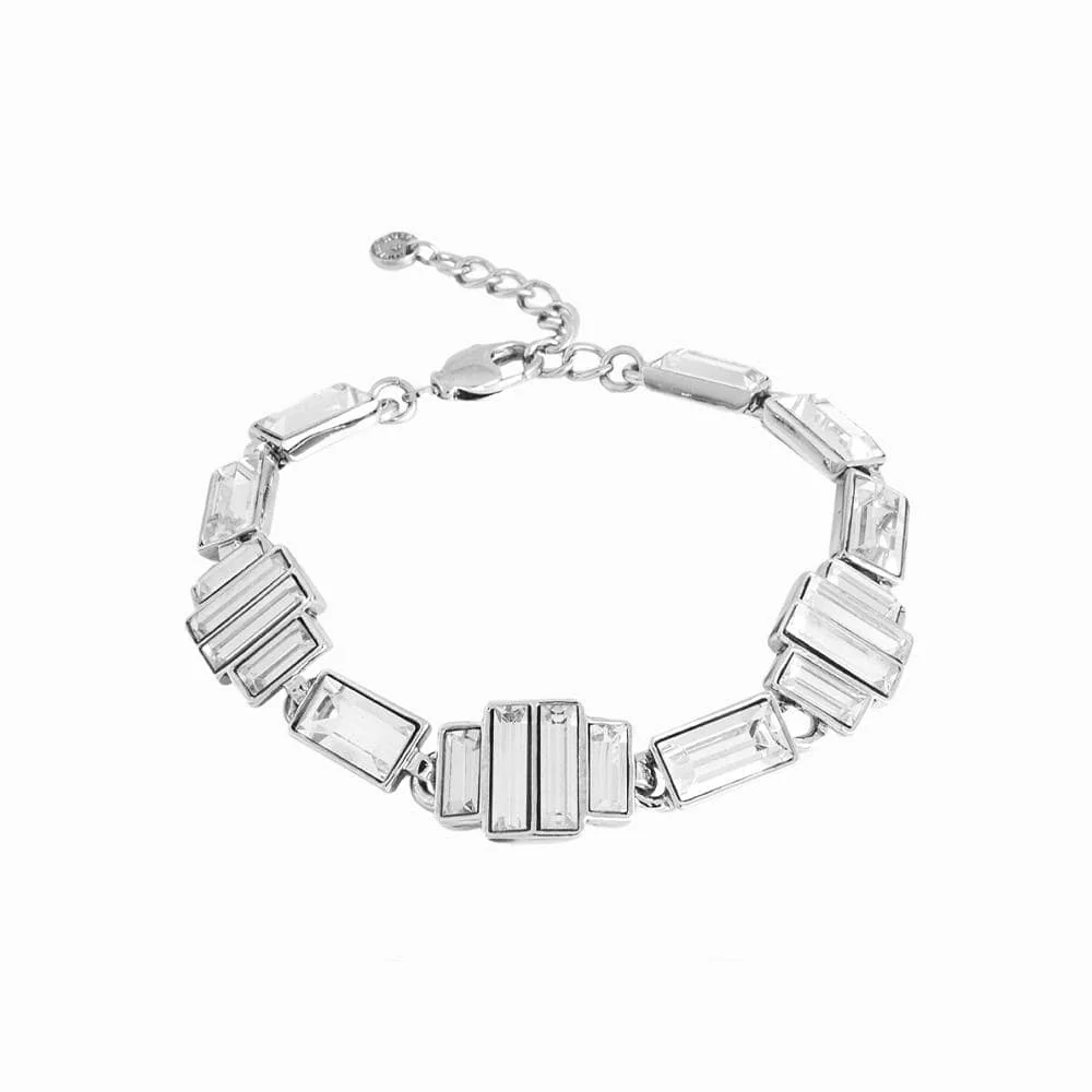 Baguette Crystal Art Deco Bracelet - Image 5