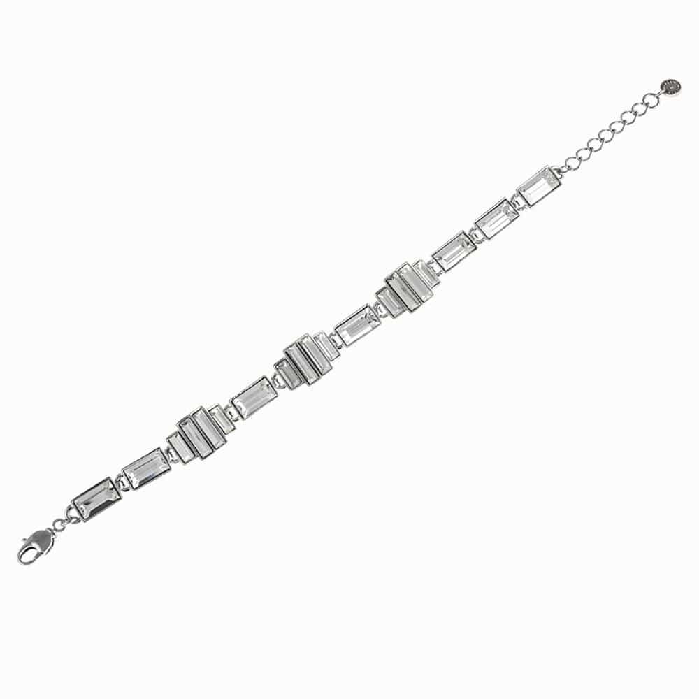 Baguette Crystal Art Deco Bracelet - Image 6