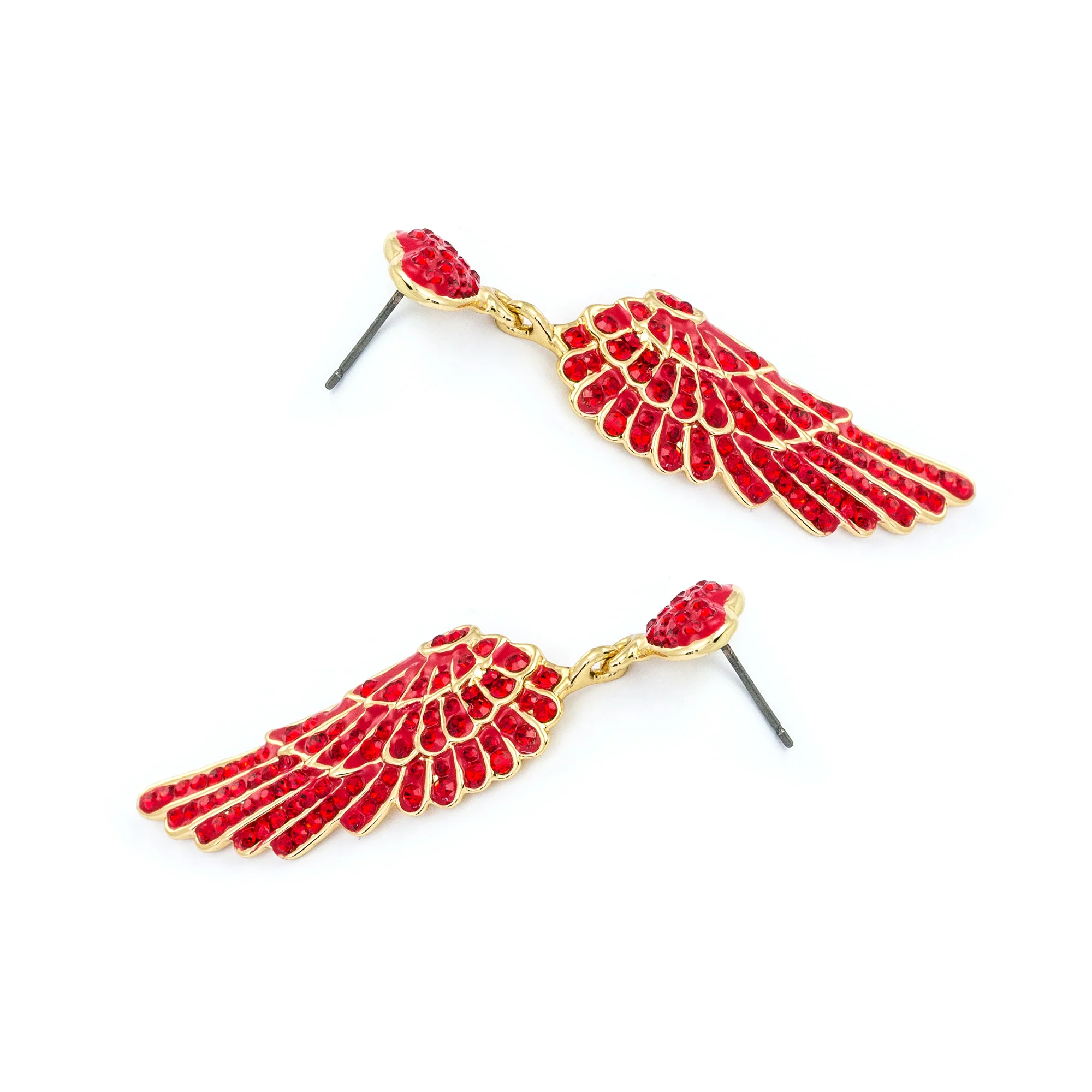 Wing and Heart Earrings - Image 6